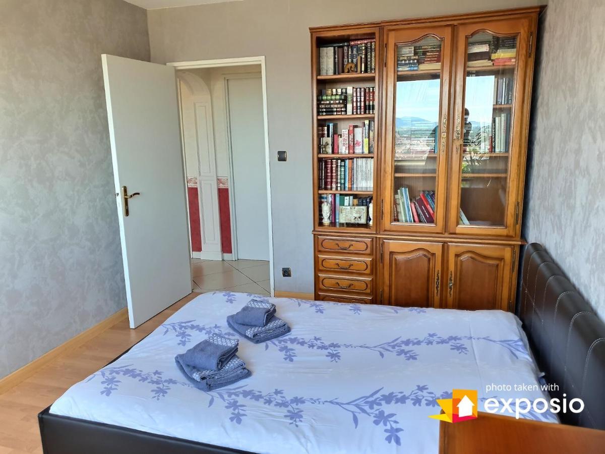 Bel Appartement Avec Vue Splendide Sur Toute La Ville De Colmar - Parking Gratuit Luaran gambar